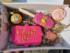 Mini sweetbox bedankt juf