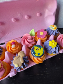 Minicupcakes in eierdoos