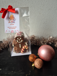 Chocobomb gingerbreadmannetje