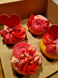 Valentijn cupcakes