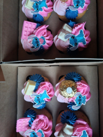 Cupcakes 4 stuks