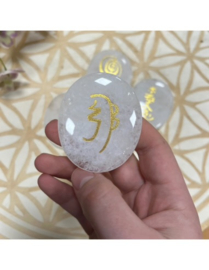 Reiki edelstenen set bergkristal