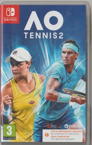 AO Tennis 2 - leeg (Alleen Case)