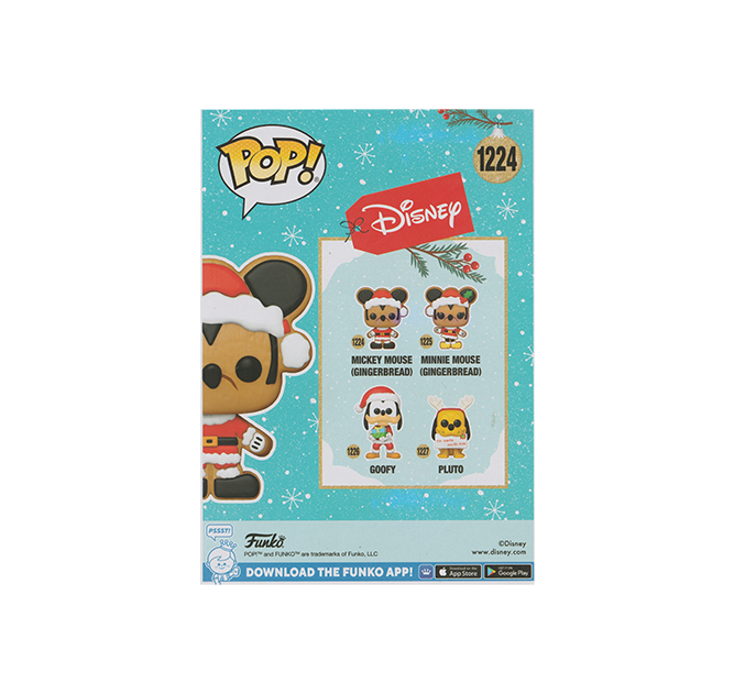 Mickey Mouse (Gingerbread) (1224)
