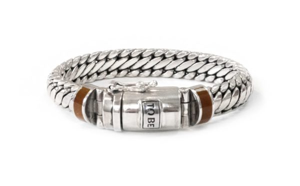 Tobe Ben Tiger Eye – Handgemaakte Zilveren Armband uit Bali (925)