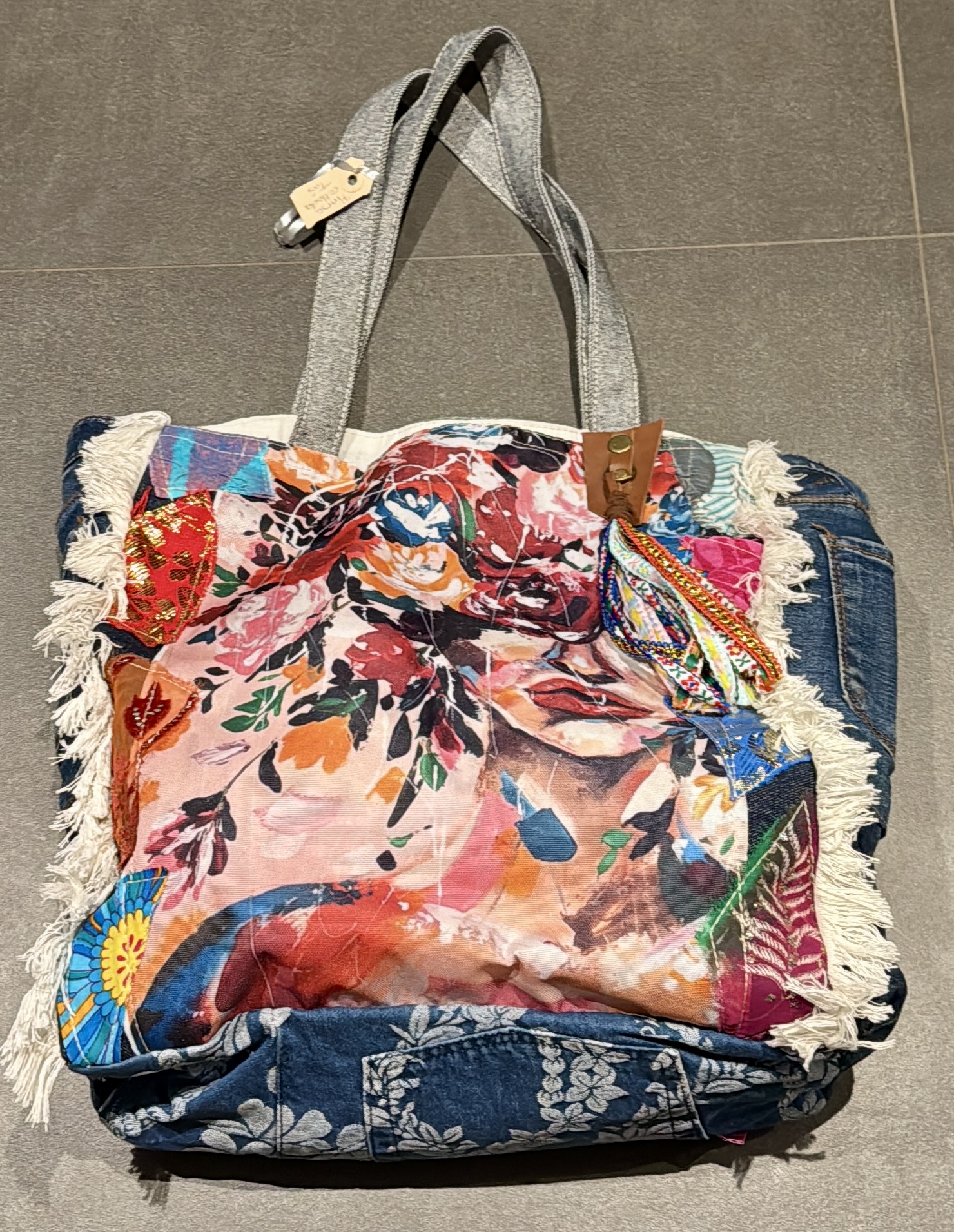 Unieke hand gemaakte tas van Pina Collada