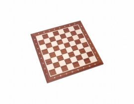 Staunton 4 in houten doos & een Londen 45 schaakbord met cijfers & letters