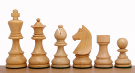 Klassiek staunton schaakstukken zwart 101 mm