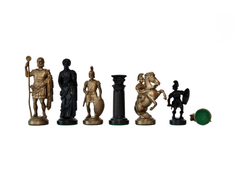 Kunststof schaakstukken Rome 96