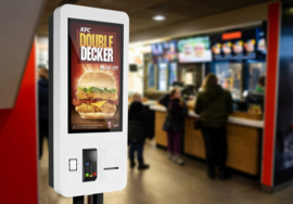 Selfservice Touch Screen KIOSK 27 inch