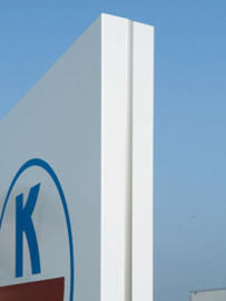 Reclamezuil onverlicht T10