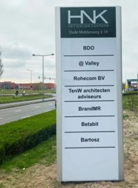 Reclamezuil onverlicht T200 plat