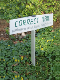 Parkeerbord Ovaal
