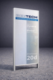 Reclamezuil onverlicht T300 plat