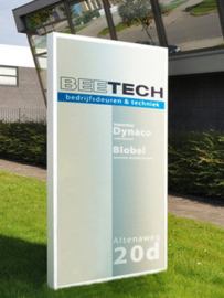 Reclamezuil onverlicht T300 plat