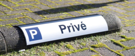 Parkeerbord Ronde Rug