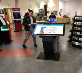 Android Interactief Touch Screen KIOSK 43-55 inch