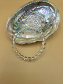 Berkgristal kogelarmband 6mm