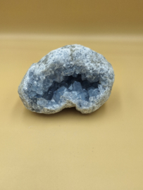 Calciet blauw geode