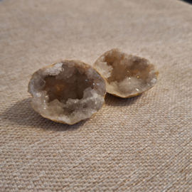 Bergkristal geode mini