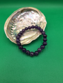 Amethist kogelarmband 8mm