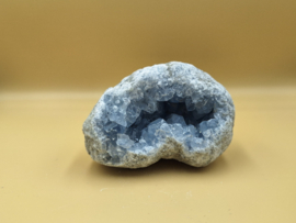 Calciet blauw geode