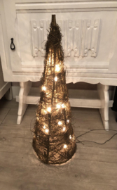 Kerstboompje met verlichting