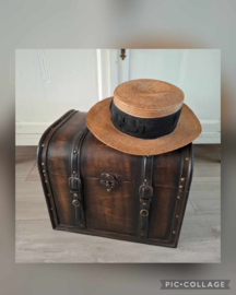Houten opbergkoffer
