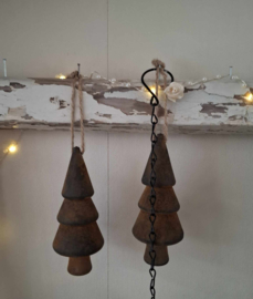 Kerstboompjes behandeld met kaneel