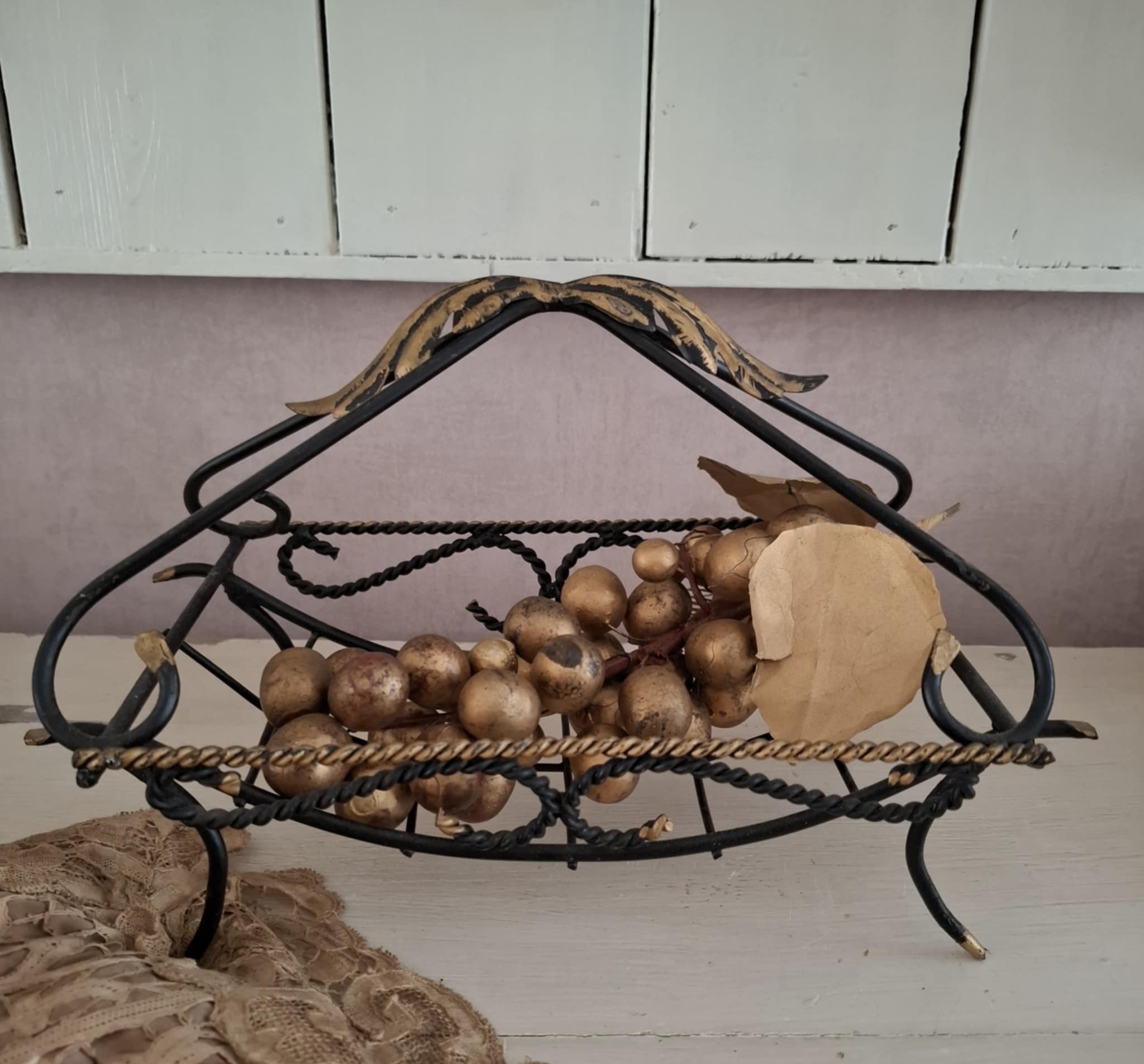 Franse vintage fruitschaal