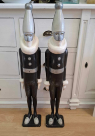 prachtige Franse brocante/antieke pop Pierrot.