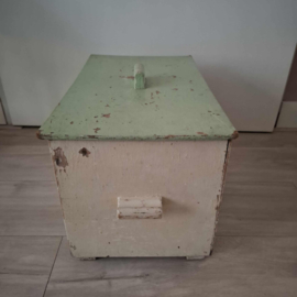 Brocante/vintage broodkist/brooddoos