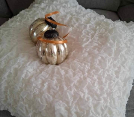 Prachtige witte  sprei/plaid/bouti