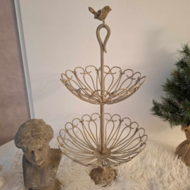 Etagere in taupe kleur