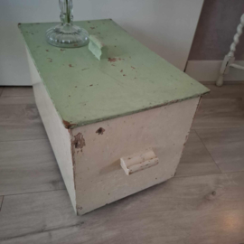 Brocante/vintage broodkist/brooddoos