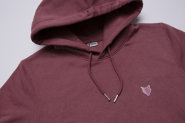 Hooded Sweat Aleks Svenska Dark Rosé