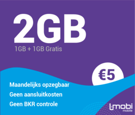 Sim only 2 GB