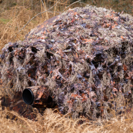 Hybride Tarnnetz Natur Braun 1,5x3 m