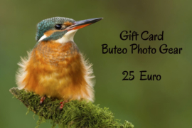 Geschenkkarte €25 Buteo Photo Gear