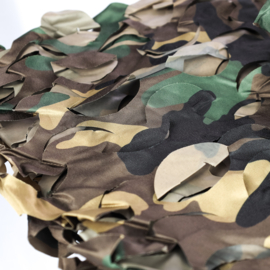 Buteo Photo Gear 3D-Blätter Tarnnetz Forest Camo Woodland 1,5x3 m​
