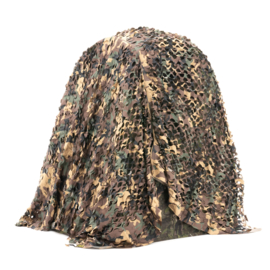 Buteo Photo Gear 3D-Blätter Tarnnetz Forest Camo Woodland 2,4x3 m​