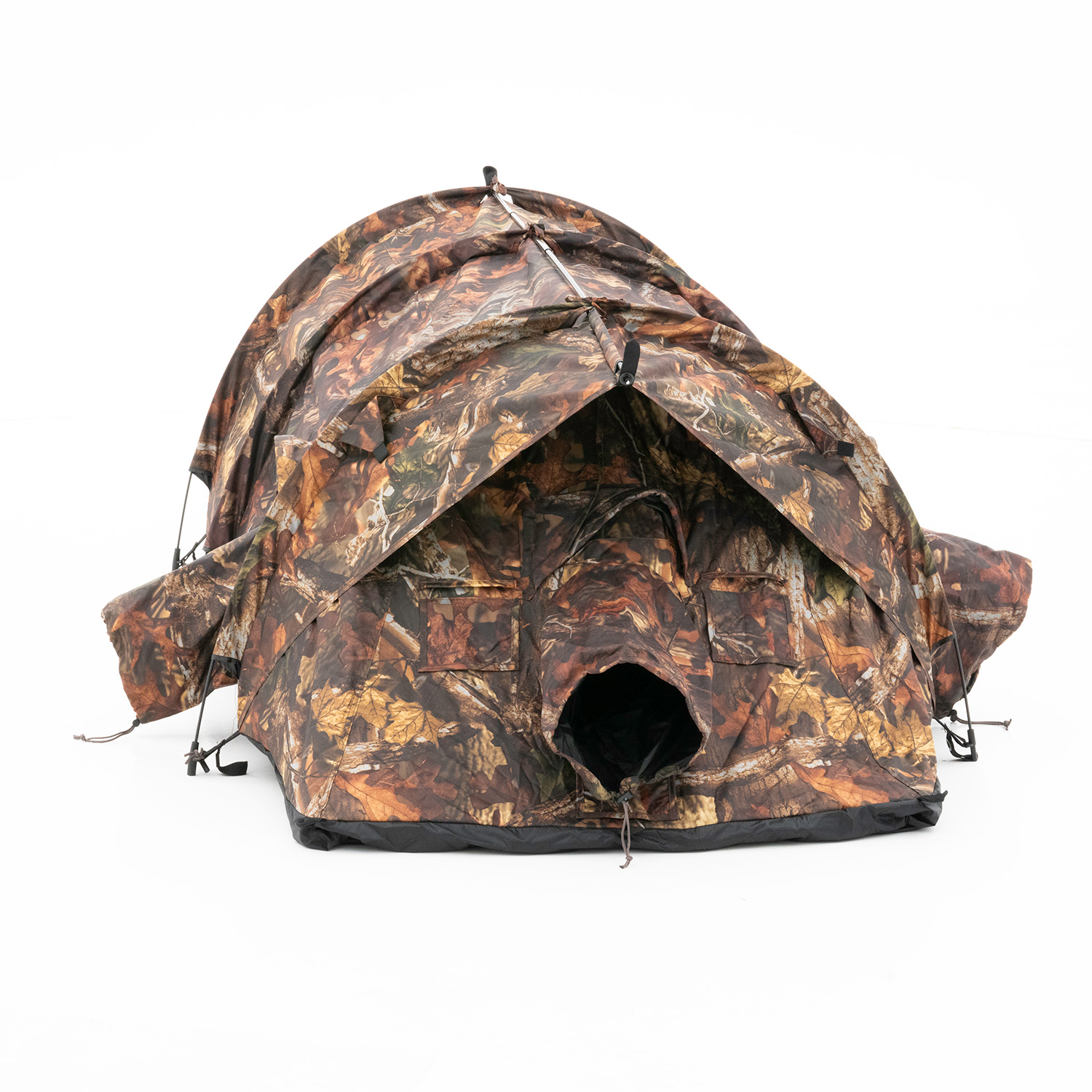 Buteo Photo Gear Liege-Tarnzelt Falco Mark IV Braun mit 3 feste Snoots