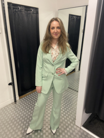 Mintgroene blazer