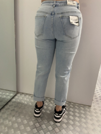 Lichtblauwe jeans MOM FIT HM