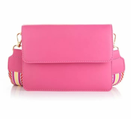 Roze tas colourful bagstrap