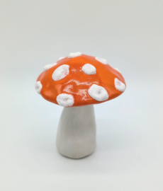 Paddenstoel middel - oranje