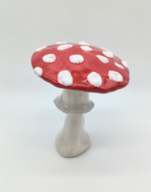 Paddenstoel groot - Rood