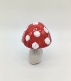 Paddenstoel middel - Rood