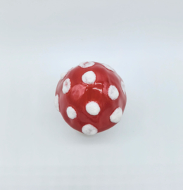 Paddenstoel middel - Rood