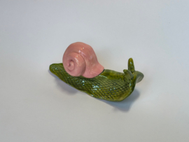 Grote Slak - Groen/Roze